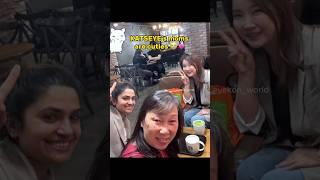 katseye’s moms linked up in korea and met with yoonchae’s mom!!!  #katseye