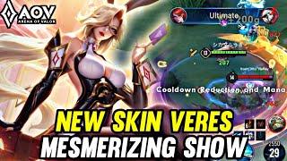 AOV : NEW SKIN VERES MESMERIZING SHOW GAMEPLAY - ARENA OF VALOR