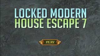 Locked Modern House Escape 7 WalkThrough - FirstEscapeGames