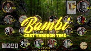 Bambi: Cast Through Time (1942 Film)