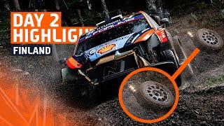 Day 2 Highlights | WRC Secto Rally Finland 2024