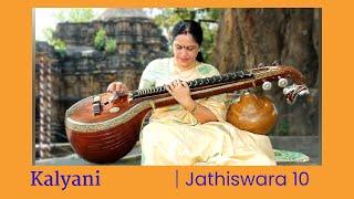 Kalyani | Jatiswara 10 | Aadi Tala | Rekha Subramanya Veena