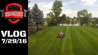 VLOG 7/29/16 - More Mower Problems + New Equipment Partnership