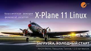 Загрузка, холодный старт. Ан-24 Фелис Паршуков Тронов 1.2.0 орг версия.