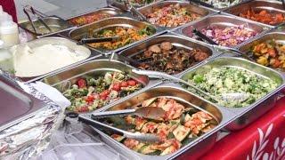 Most Colourful Salad Bar Ever Seen on London Streets