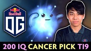 200 IQ CANCER PICK on TI9 — OG.Ana CARRY IO the WISP