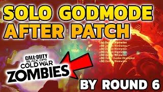 (AFTER PATCH) SOLO GODMODE GLITCH IN COLD WAR ZOMBIES | GODMODE GLITCH BY ROUND 6 DIE MASCHINE