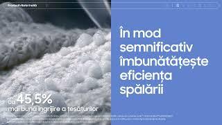 De ce să alegi electrocasnice Samsung: mașina de spălat EcoBubble și AI | Samsung