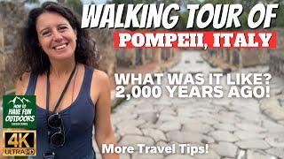 2,000 Year Old Time Capsule! Window on Ancient Rome - Our Pompeii Italy Walking Tour