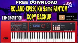 ROLAND XPS30 ORCHESTRA JAGRAN LATEST TONES | FREE DOWNLOAD LINK DESCRIPTION SAME LIKE FANTOM BACKUP