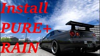 How to install PURE+RAIN on Assetto Corsa!