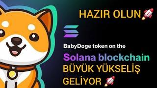 BABY DOGE COİN SON DAKİKA! BABY DOGE SOLANA AĞINA AÇILDI! YAKIMLAR BAŞLADI! BABY DOGE ROKETLEYECEK