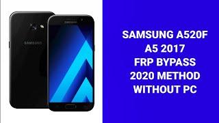 Samsung A520F (A5-7) FRP Bypass Latest Method 2020 Without PC