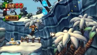 Donkey Kong Country: Tropical Freeze - 100% Walkthrough - 6-1 Homecoming Hijinx (Puzzle and KONG)