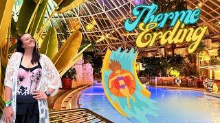 Therme Erding Vlog Mai 2023 - Begleitet uns durch den Tag! Inkl. On-Rides der Galaxy Rutschenwelt