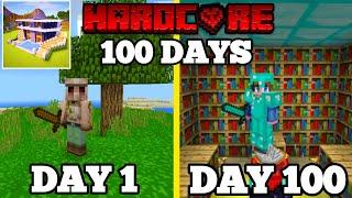 I SURVIVED 100 DAYS in Craft World | Craft World 2024