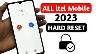 All itel Phone hard reset forgot screen lock | Itel Mobile 2023 Pattern, Pin, Password unlock.