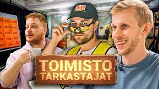 Toimistotarkastajat Roni Bäckin studiossa!