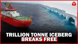 The world’s largest iceberg 'A23a megaberg', breaks away | The Express Tribune