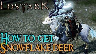 Lost Ark - How To Get SNOWFLAKE DEER LEGENDARY MOUNT