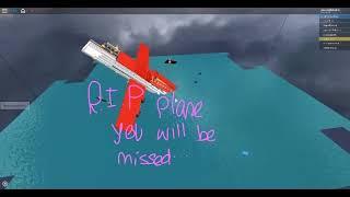 Roblox: Survive a Plane Crash ON FIRE