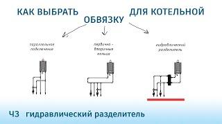 Как выбрать обвязку для котельной Ч3 гидравлический разделитель