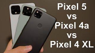 Worth double the price? Pixel 5 vs Pixel 4a vs Pixel 4
