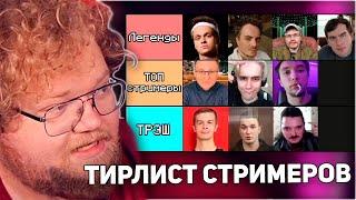 T2x2 СОСТАВИЛ ТИРЛИСТ СТРИМЕРОВ