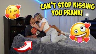 CAN'T STOP KISSING & HUGGING YOU PRANK! 