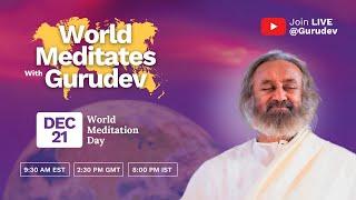 Record Breaking Meditation Event With Gurudev! | World Meditation Day | 21st Dec 2024