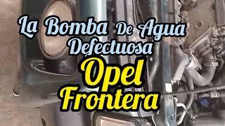 ¡¡La bomba de agua rota!! No llevar el vehículo