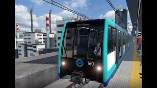 Riding the DLR in Transport Fever 2! (Timelapse)