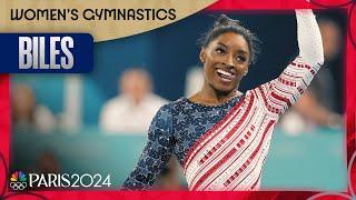 Simone Biles JUST DID THAT; anchors Team USA to gold on floor | Paris Olympics | NBC Sports