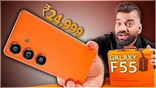 Samsung Galaxy F55 5G Unboxing & First Look | Amazing Looks - Killer Performance