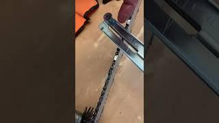 Sharpening a Chainsaw Chain this way…