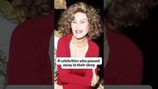 6 celebrities who passed away in their sleep.#celebrity #hollywood #2025