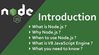 Node Js Tutorial #1 Getting Started with Node.js | Node.js Tutorial for Beginners | What is Node.js