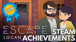 [STEAM] 100% All Achievements Gameplay: Escape Logan Estate