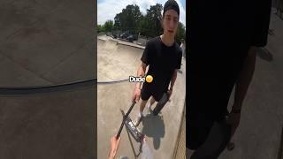 Skater wanted BEEF #short #scooter #redbull #skate #shorts #insane #viral #scoot