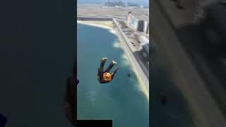 لحظات خنده دار جی تی ای 5 - جی تی ای وی با اجرای سمی گوگل ترنزلیت  پرش مرگبار | gta 5