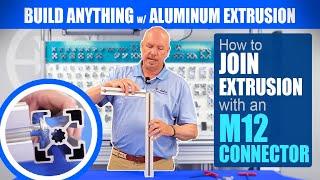 How to Connect Aluminum Extrusion with a M12 Screw | Build Anything With Aluminum Extrusion