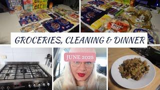 Grocery Haul  Dirty House + Easy Dinner