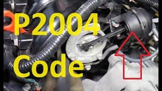 Causes and Fixes P2004 Code: Intake Manifold Runner Control Solenoid Stuck Open Bank 1