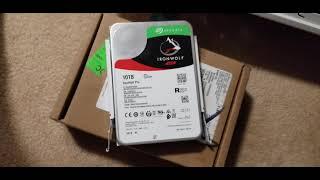 Seagate Ironwolf Pro rma replacement disk dead on arrival.