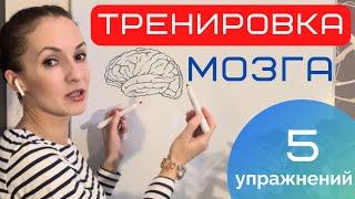 ТРЕНИРОВКА  МОЗГА |  5 ЭФФЕКТИВНЫХ УПРАЖНЕНИЙ | Саморазвитие