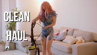 [4K Housewife] ️ Body art suit | How to clean floor | Body art Haul | Try Haul