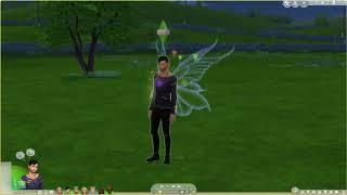 TS4: Animated Fairy Wings - WIP