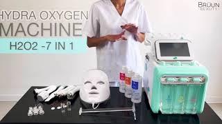 [How to SET UP 2] Hydra Aqua Peeling Facial Machine 7 in 1 Tutorial | h2o2 Facial Machine