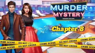 Hidden Escape: Murder Mystery ( Vincell Studios Inc.) IOS Gameplay Video (HD).Chapter 8.#walkthrough