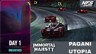 Need for Speed: No Limits | Immortal Majesty (Day 1 - Unearthed) PAGANI UTOPIA